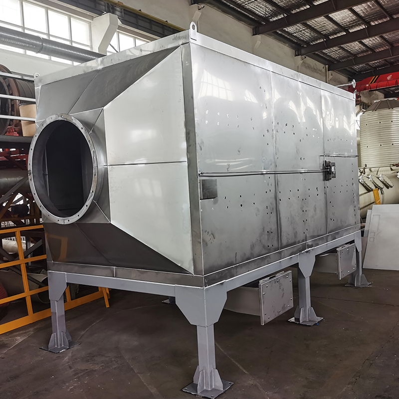 Top loading and side unloading structure 304 stainless steel activated carbon adsorption box