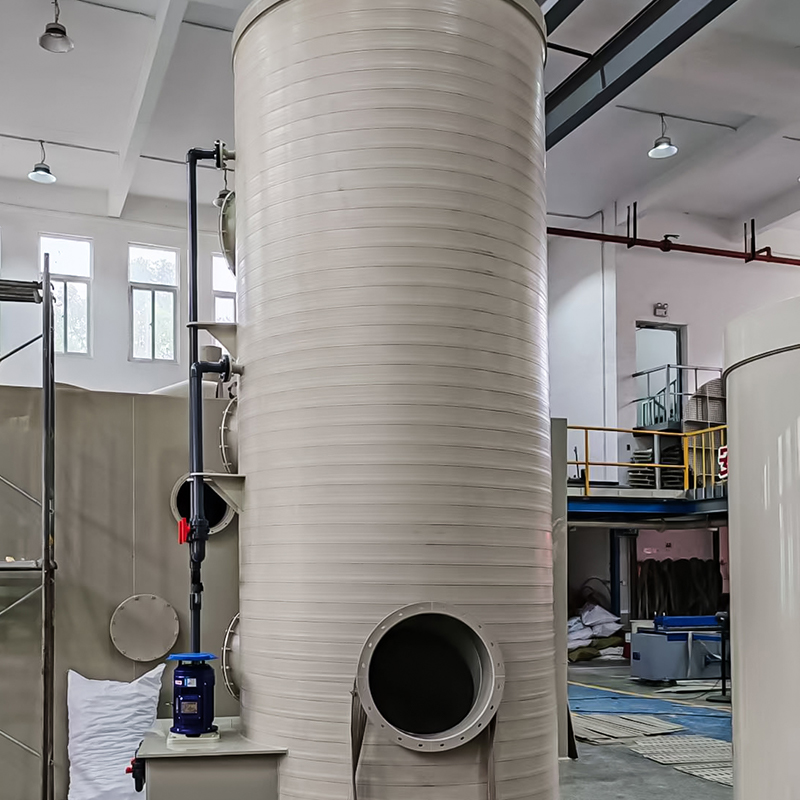 PPH winding spray tower