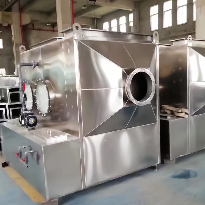 304 stainless steel horizontal scrubber tower