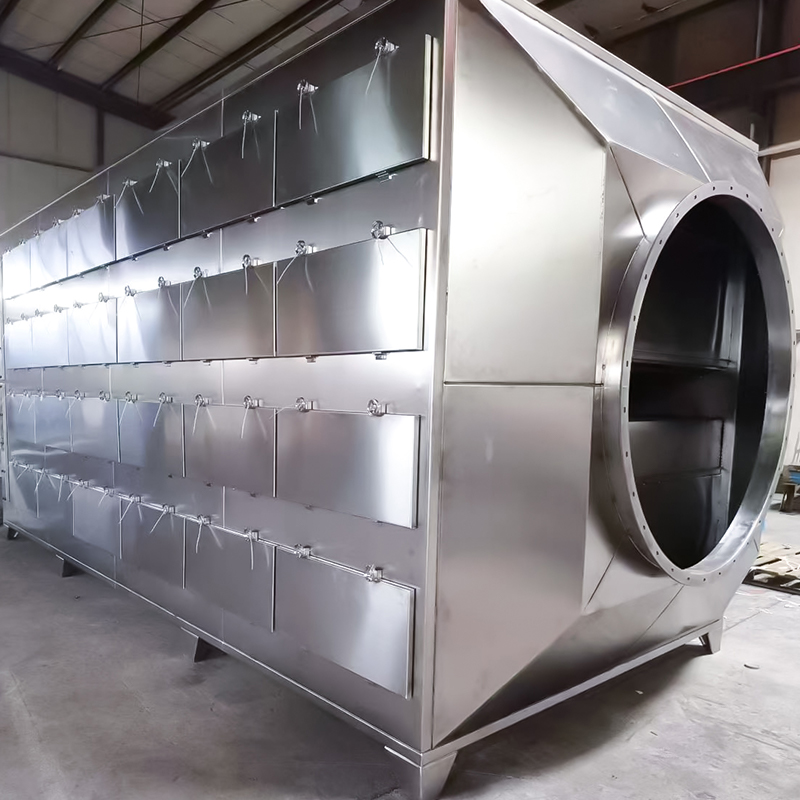 304 stainless steel activated carbon adsorption box drawer structure