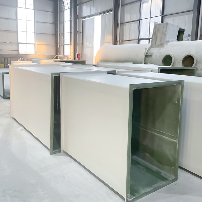 Fiberglass duct accessories