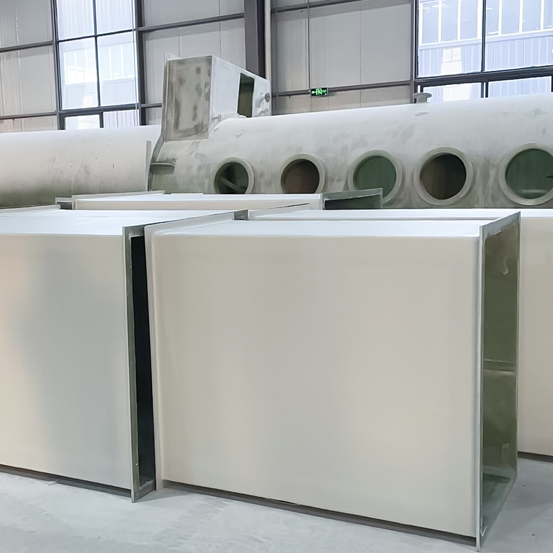 Fiberglass duct accessories