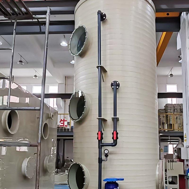 PPH winding spray tower